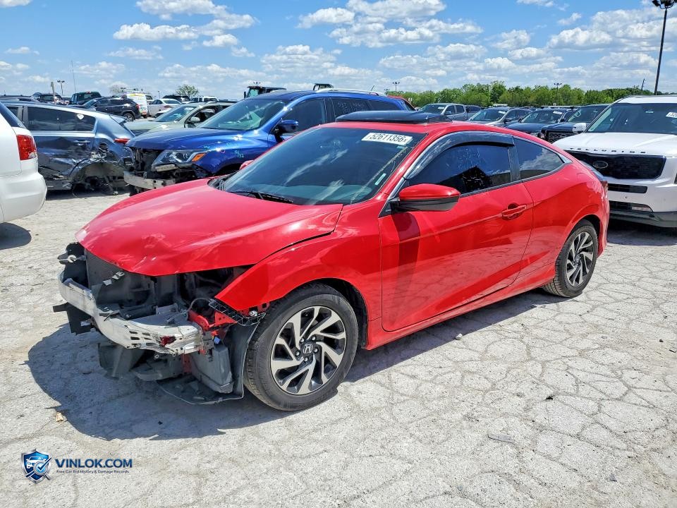 2017 HONDA CIVIC LX – Lot 52611356 auction photo