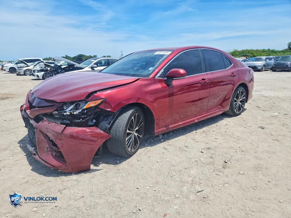 2018 TOYOTA CAMRY SE – Lot 52611626 auction photo