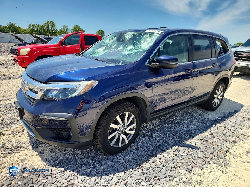 2020 HONDA PILOT EXL – Lot 52612296 auction photo