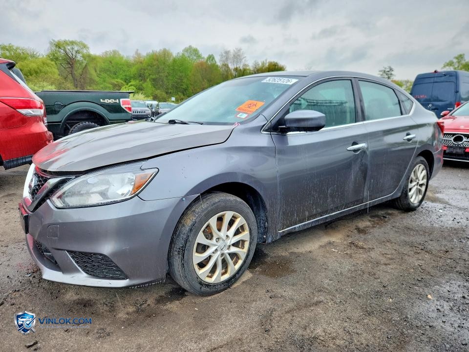 2018 NISSAN SENTRA SV – Lot 52625126 auction photo