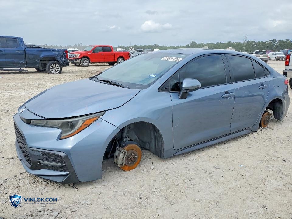 2020 TOYOTA COROLLA SE – Lot 52626106 auction photo