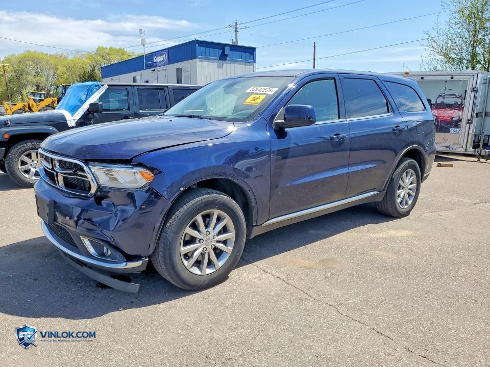 2018 DODGE DURANGO SXT – Lot 52642536 auction photo