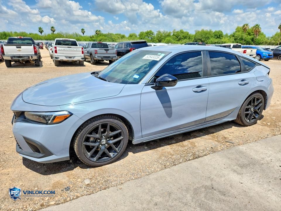2022 HONDA CIVIC SPORT – Lot 52643326 auction photo