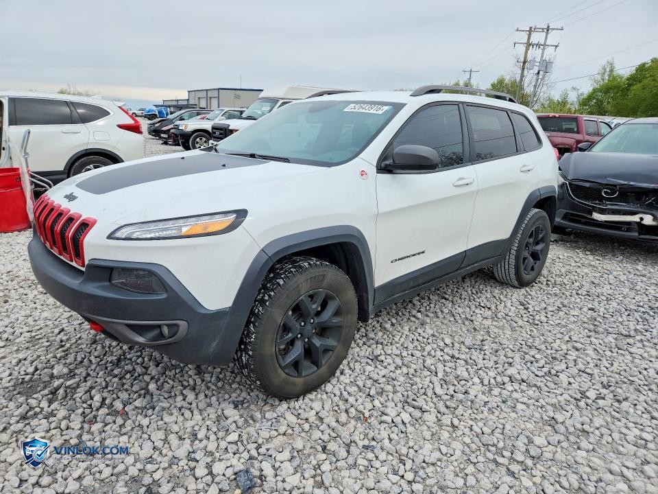 2016 JEEP CHEROKEE TRAILHAWK – Lot 52643916 auction photo