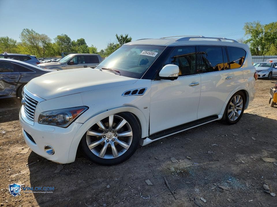 2014 INFINITI QX80 BASE – Lot 52645086 auction photo