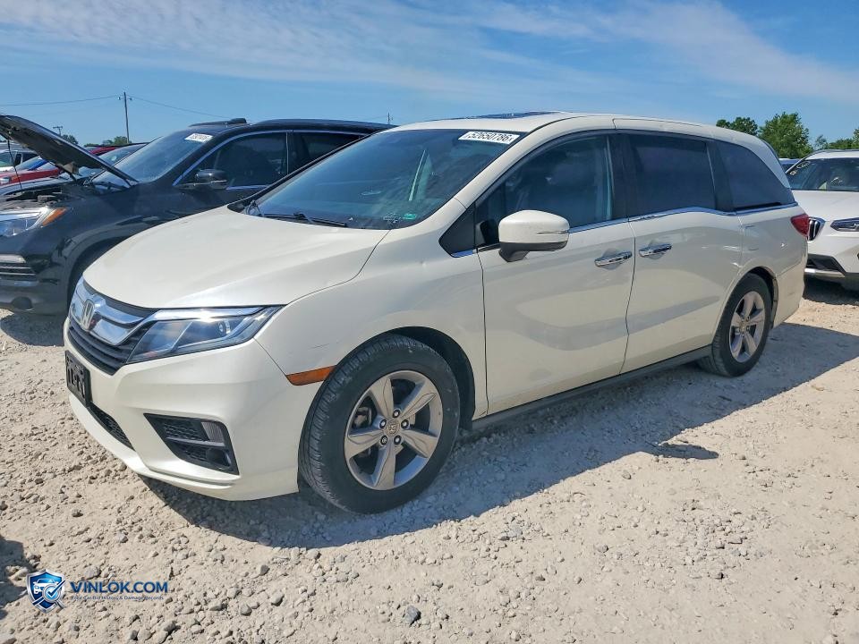 2018 HONDA ODYSSEY EXL – Lot 52650786 auction photo