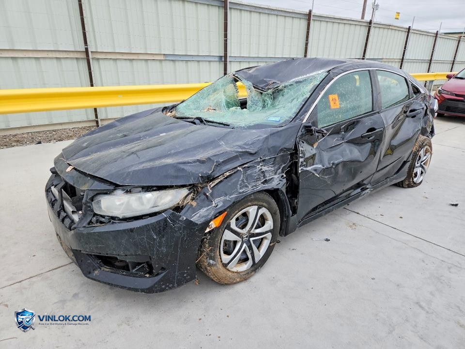 2016 HONDA CIVIC LX – Lot 52653516 auction photo