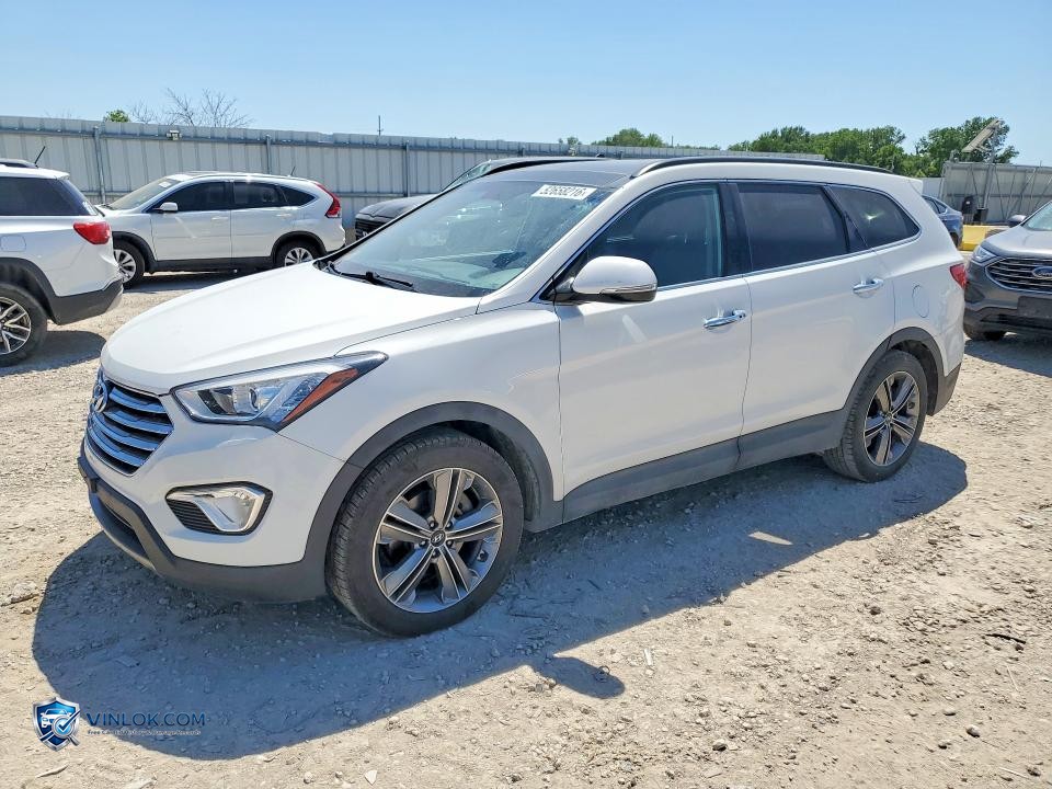 2016 HYUNDAI SANTA FE SE – Lot 52658216 auction photo