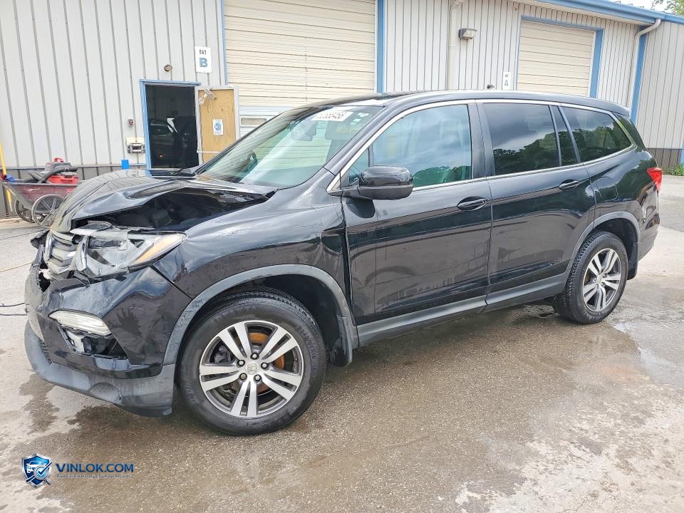2017 HONDA PILOT EXL – Lot 52658456 auction photo