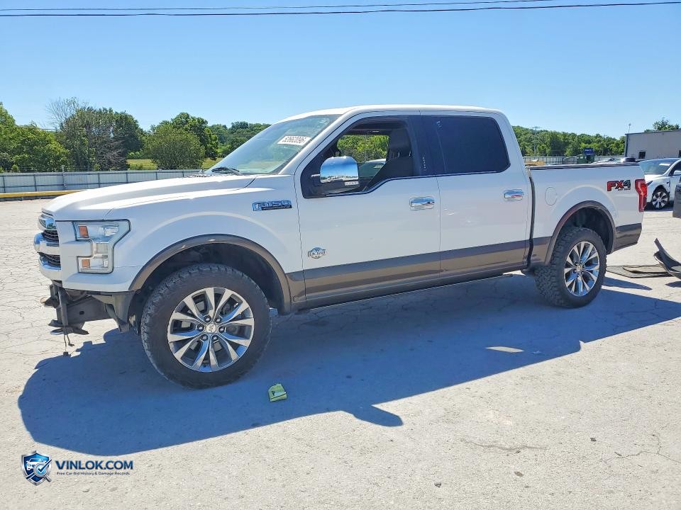 2016 FORD F150 SUPERCREW – Lot 52662096 auction photo
