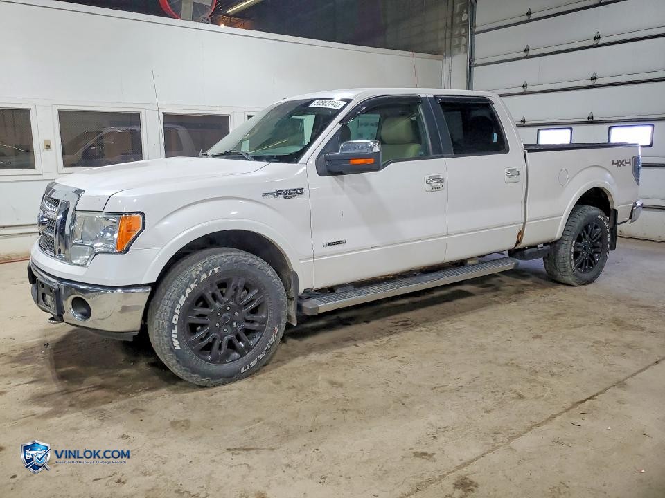 2013 FORD F-150 LARIAT – Lot 52662746 auction photo