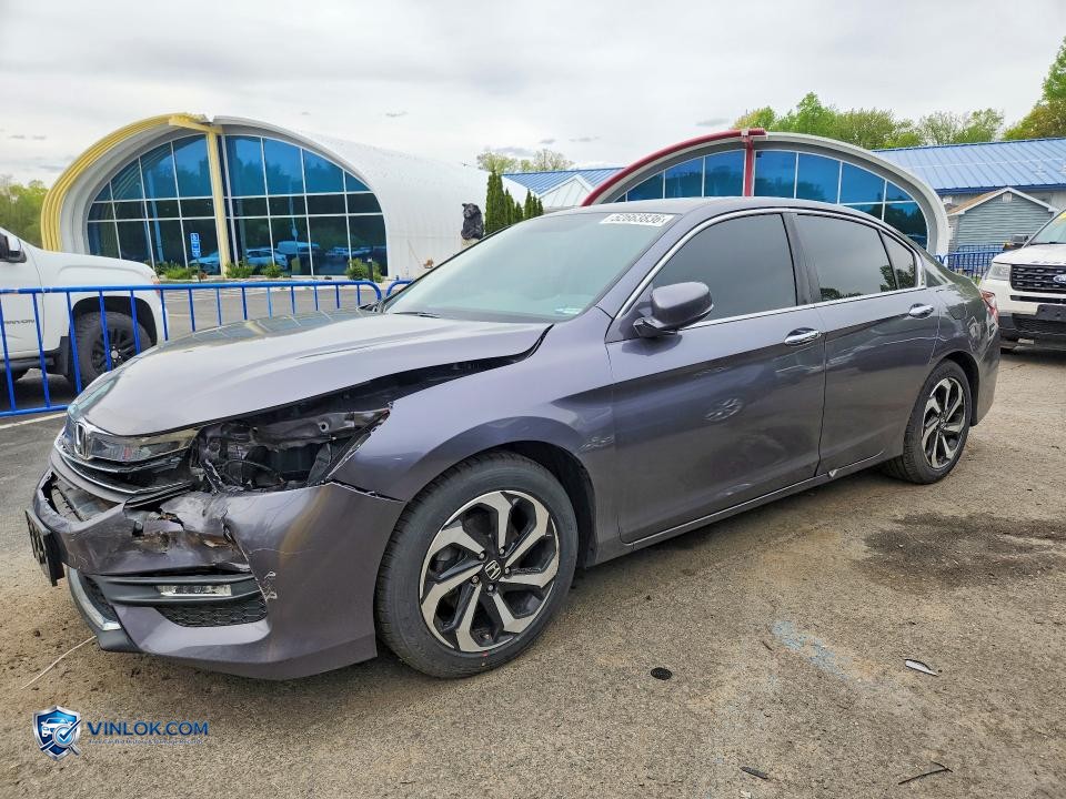 2016 HONDA ACCORD EX – Lot 52663836 auction photo