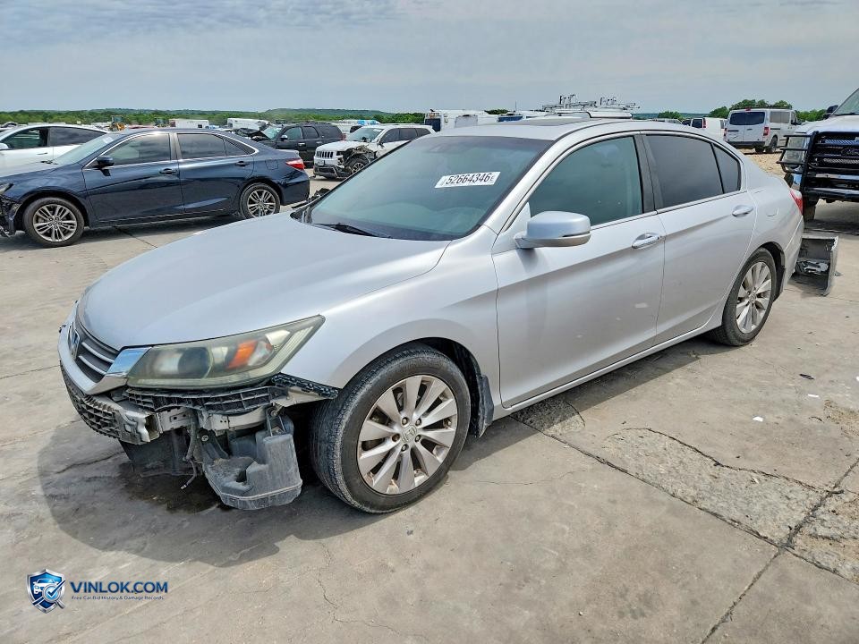 2013 HONDA ACCORD EXL – Lot 52664346 auction photo