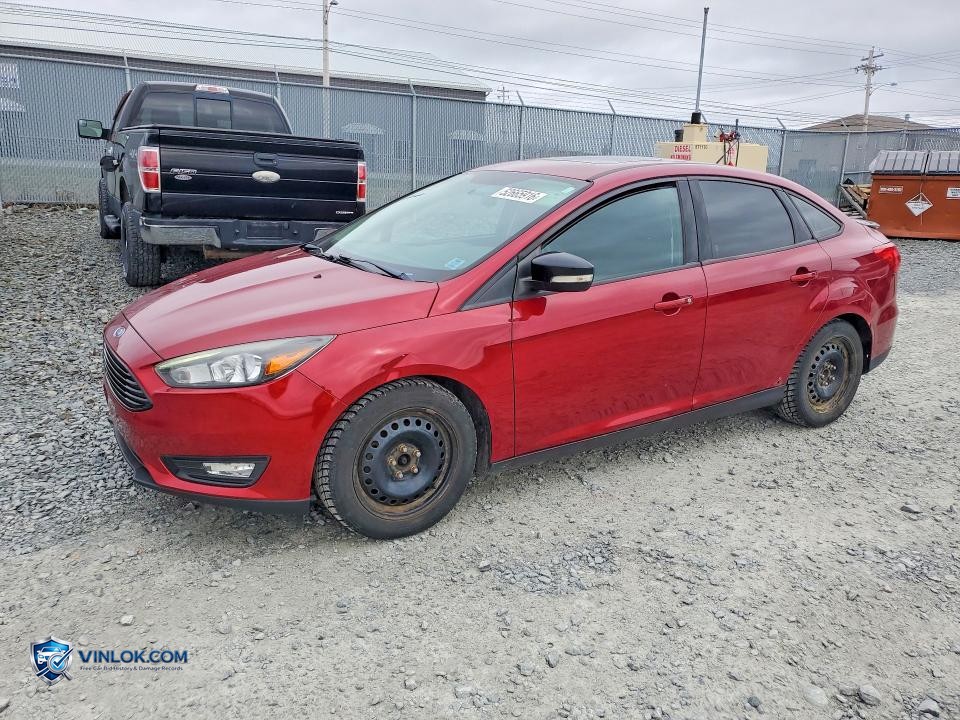 2016 FORD FOCUS SE – Lot 52665916 auction photo
