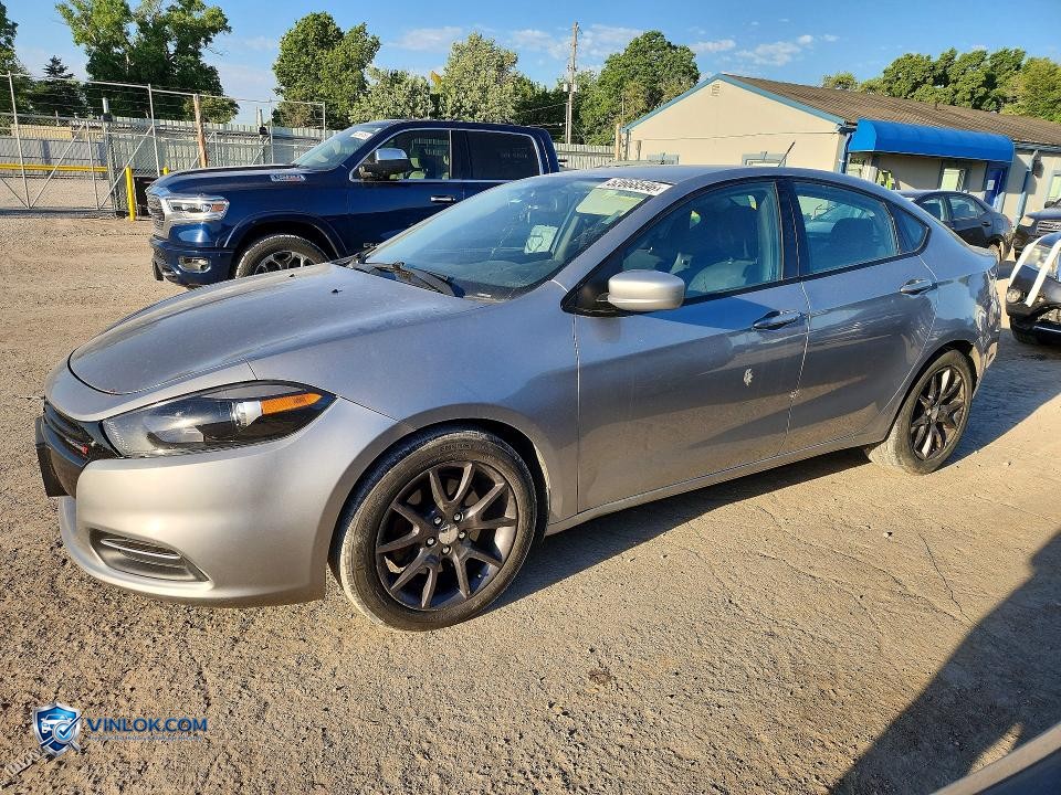 2016 DODGE DART SE – Lot 52668596 auction photo