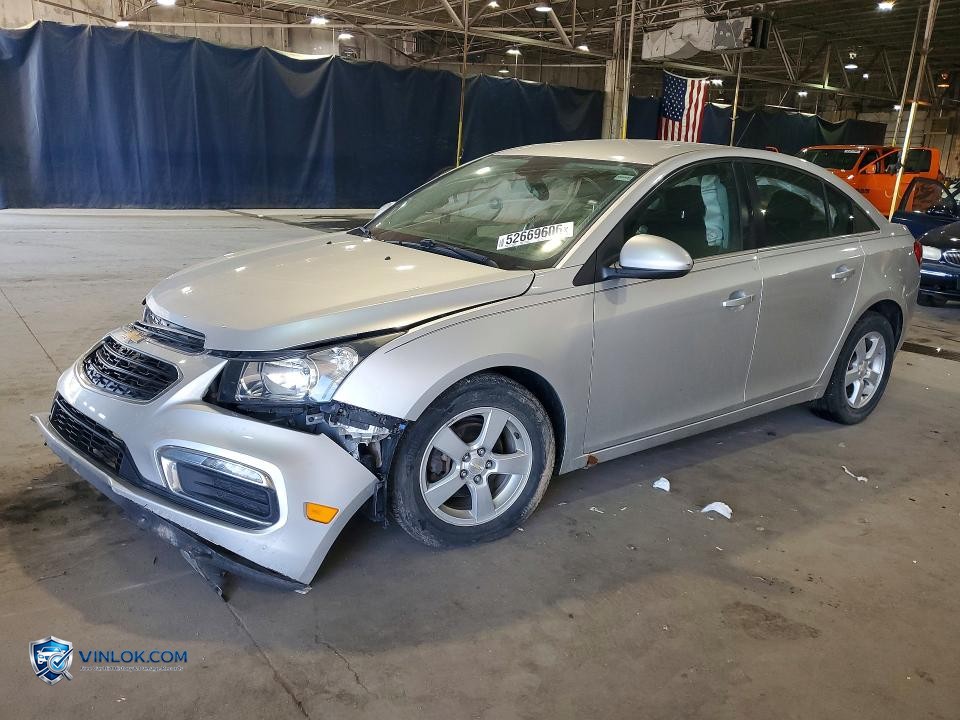 2016 CHEVROLET CRUZE LIMITED LT – Lot 52669606 auction photo