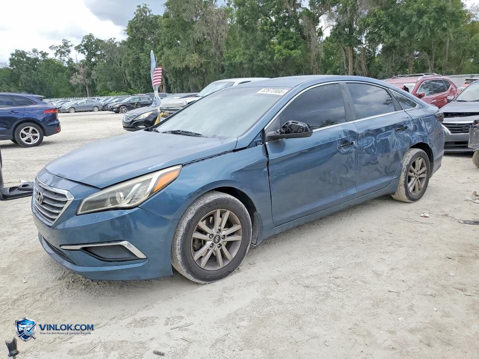 2015 HYUNDAI SONATA SE – Lot 52672066 auction photo