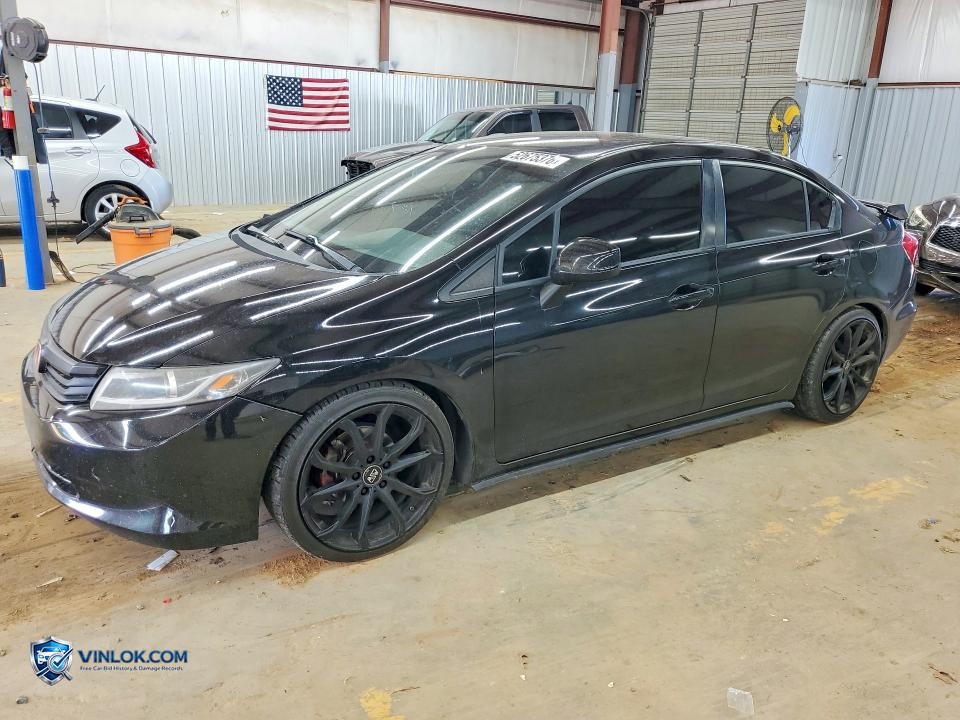2012 HONDA CIVIC LX – Lot 52675376 auction photo
