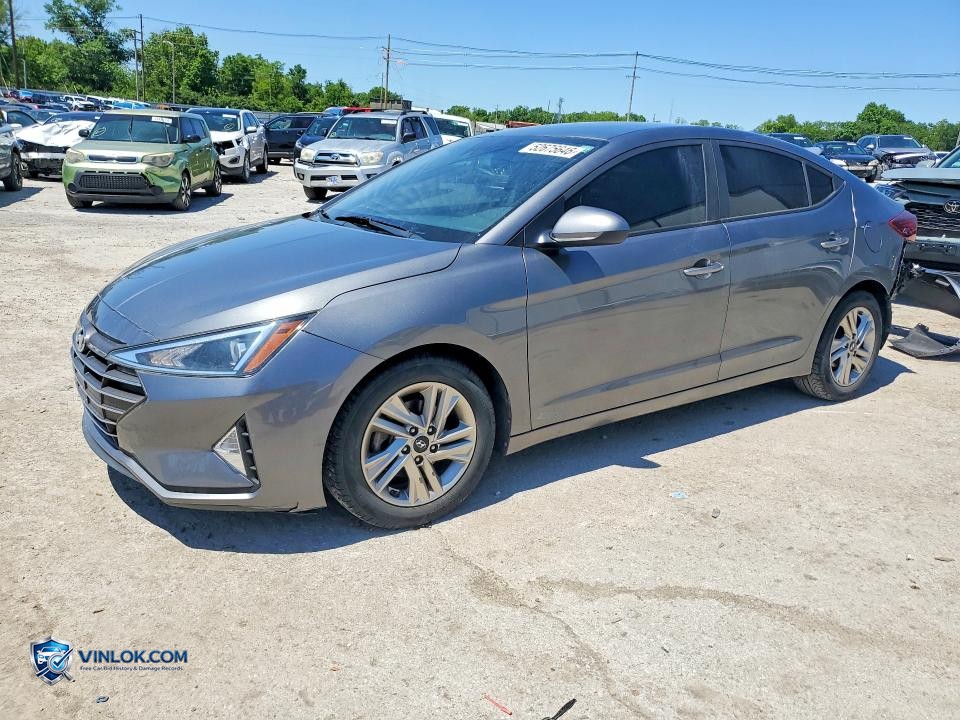 2020 HYUNDAI ELANTRA SEL – Lot 52675646 auction photo
