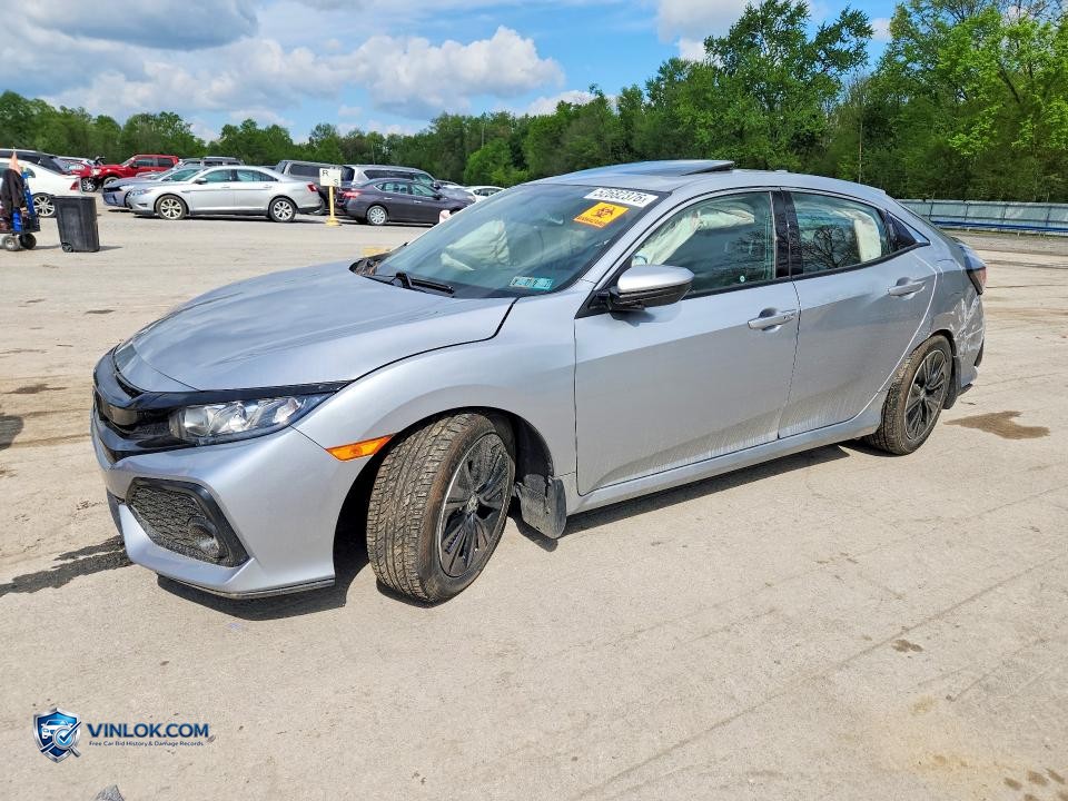 2018 HONDA CIVIC EXL – Lot 52682376 auction photo