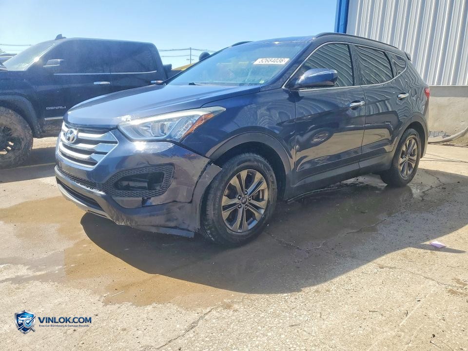 2015 HYUNDAI SANTA FE SPORT 2.4L – Lot 52684036 auction photo