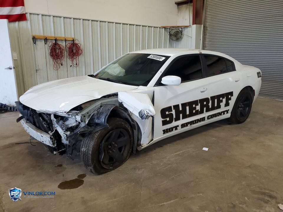 2015 DODGE CHARGER POLICE – Lot 52685686 auction photo