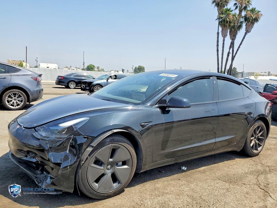 2023 TESLA MODEL 3 – Lot 52690516 auction photo