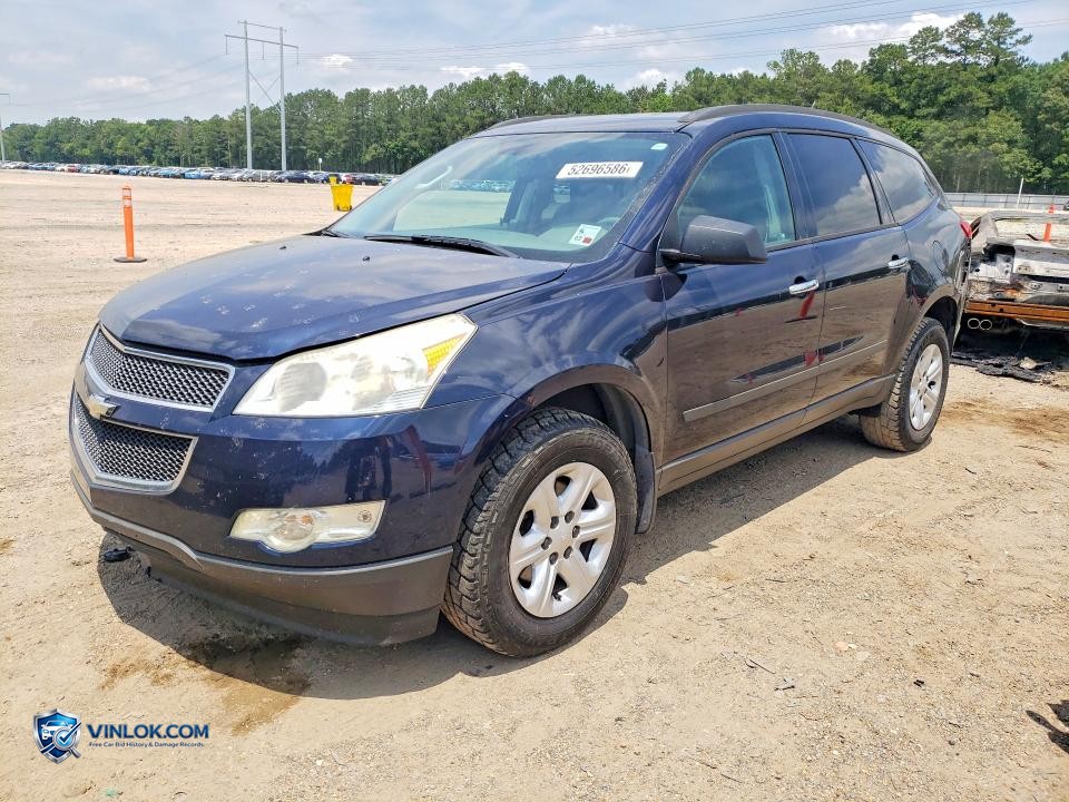 2012 CHEVROLET TRAVERSE LS – Lot 52696586 auction photo
