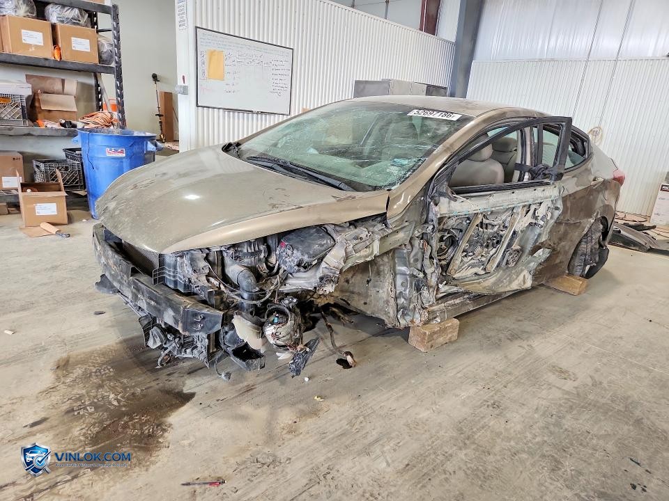 2015 HYUNDAI ELANTRA SE – Lot 52697186 auction photo
