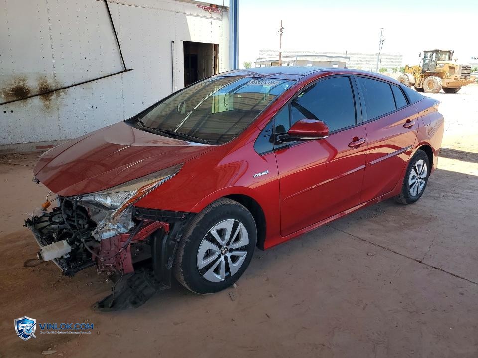 2017 TOYOTA PRIUS THREE – Lot 52697636 auction photo