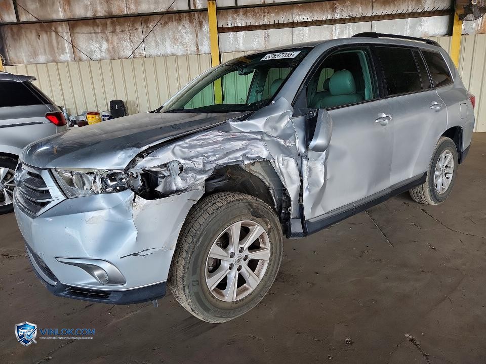 2013 TOYOTA HIGHLANDER SE – Lot 52697706 auction photo