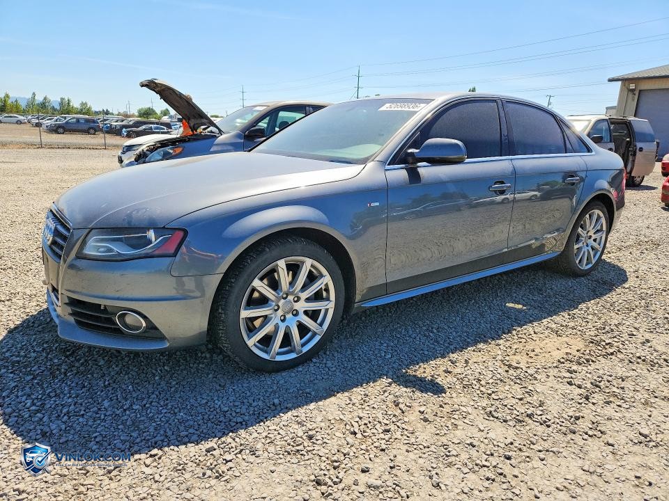2012 AUDI A4 PREMIUM PLUS – Lot 52698936 auction photo