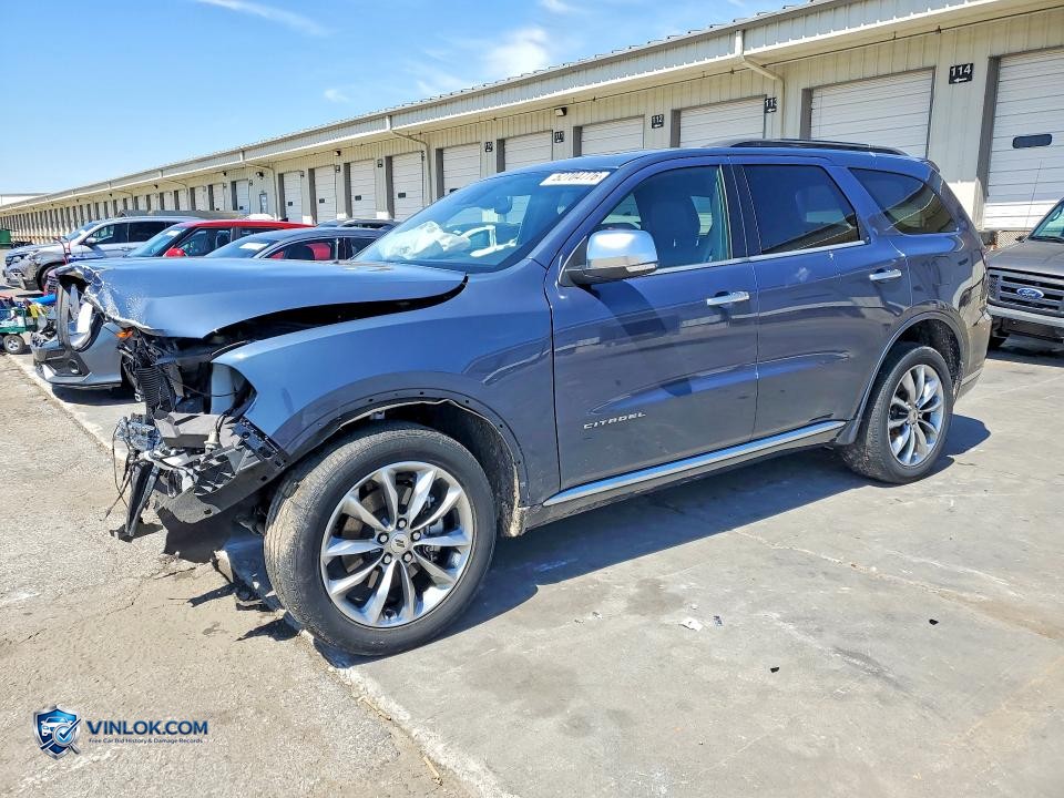 2021 DODGE DURANGO CITADEL – Lot 52704776 auction photo