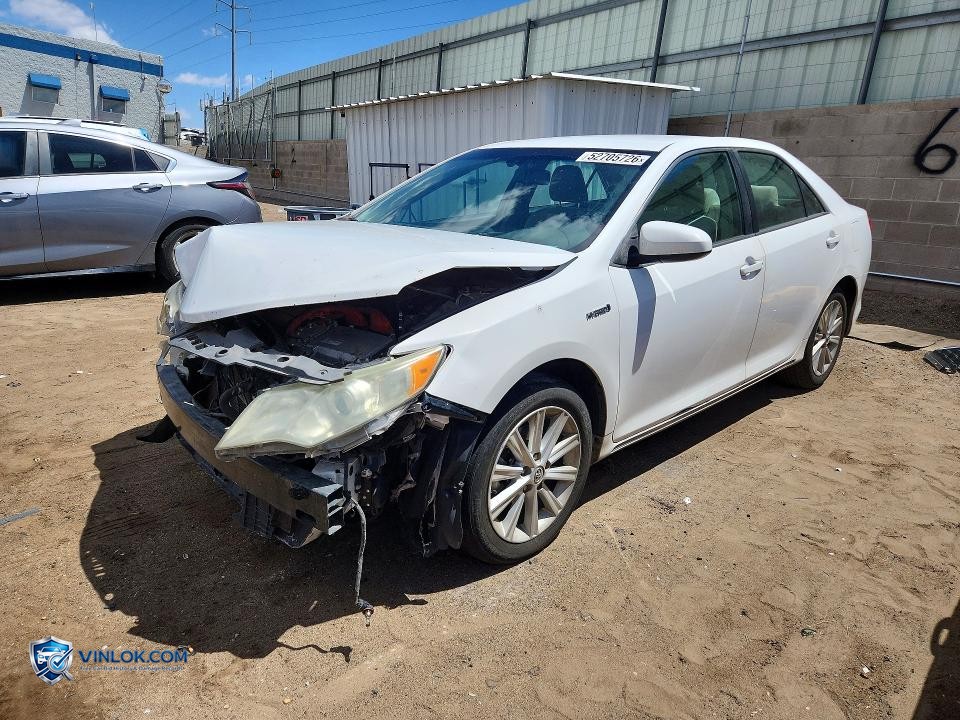 2013 TOYOTA CAMRY HYBRID XLE – Lot 52705726 auction photo