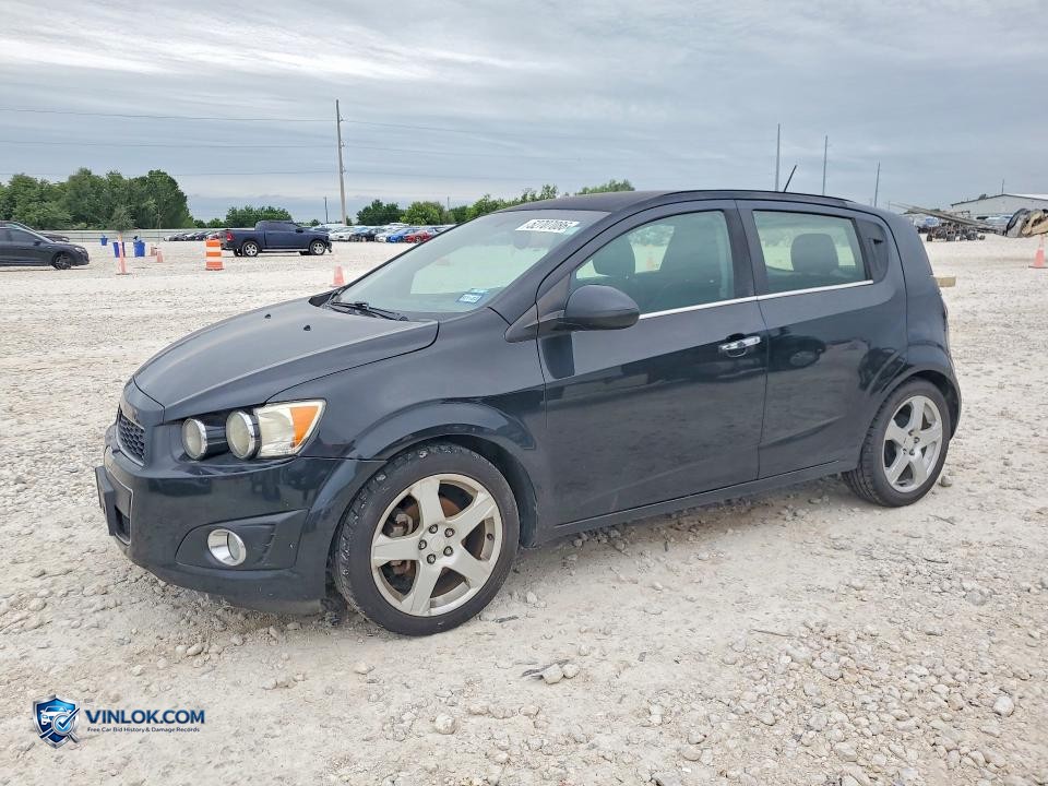 2015 CHEVROLET SONIC LTZ – Lot 52707086 auction photo