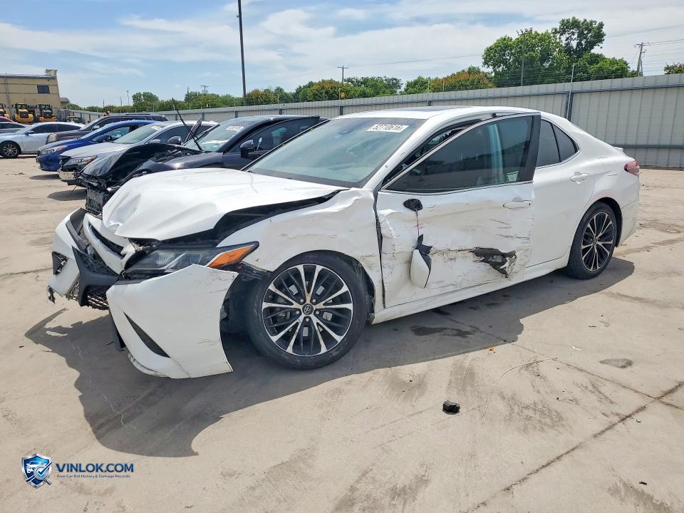 2018 TOYOTA CAMRY SE – Lot 52710616 auction photo
