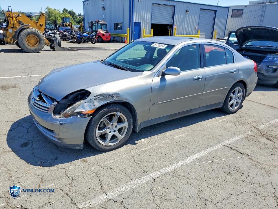 2004 INFINITI G35 BASE – Lot 52710656 auction photo