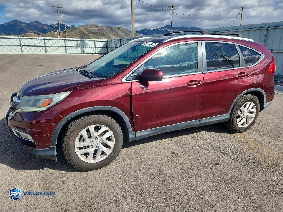 2015 HONDA CR-V EXL – Lot 52710846 auction photo