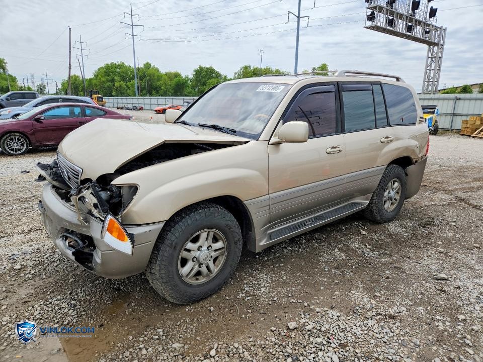 2002 LEXUS LX 470 – Lot 52712996 auction photo