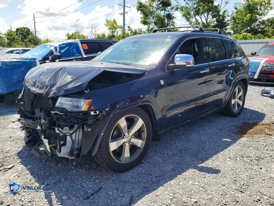2015 JEEP GRAND CHEROKEE OVERLAND – Lot 52713636 auction photo