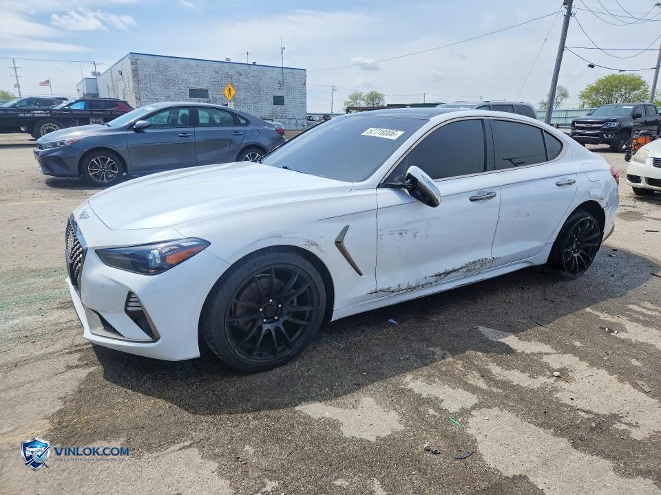 2019 GENESIS G70 2.0T ADVANCED – Lot 52716006 auction photo