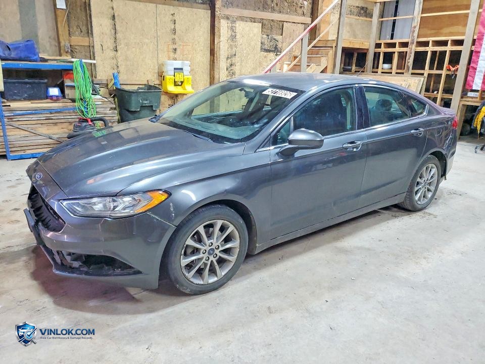 2017 FORD FUSION SE – Lot 52716926 auction photo