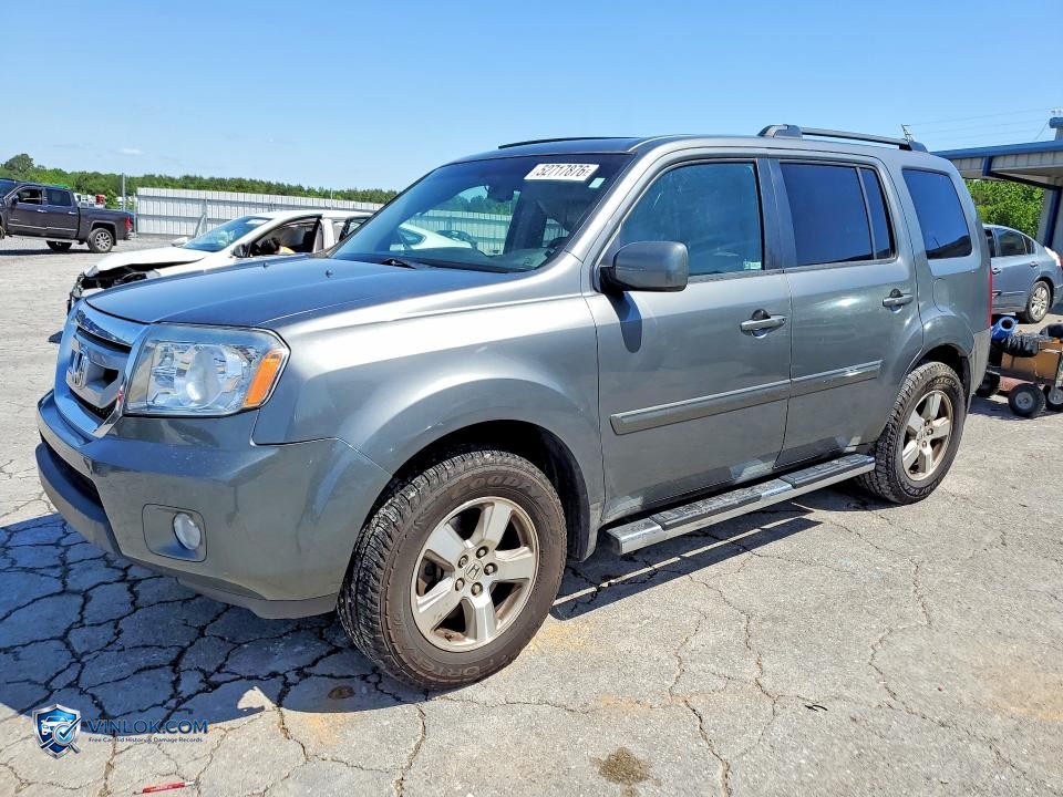 2009 HONDA PILOT EXL – Lot 52717876 auction photo