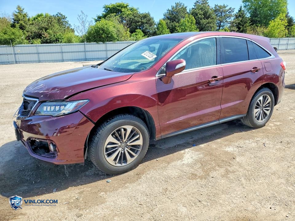 2016 ACURA RDX ADVANCE – Lot 52721226 auction photo