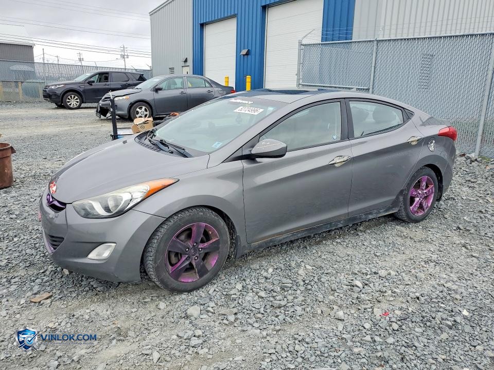 2013 HYUNDAI ELANTRA GLS – Lot 52724996 auction photo