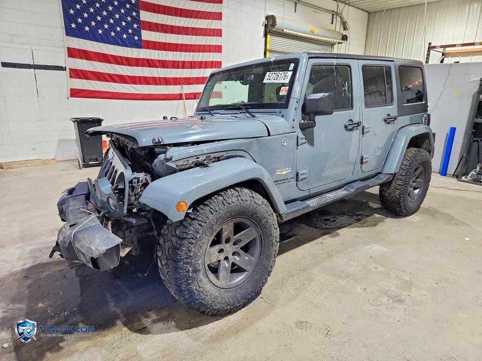 2015 JEEP WRANGLER UNLIMITED SAHARA – Lot 52726176 auction photo