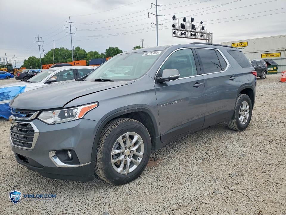 2021 CHEVROLET TRAVERSE LT – Lot 52727186 auction photo