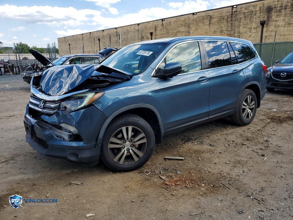 2018 HONDA PILOT EXLN – Lot 52728176 auction photo