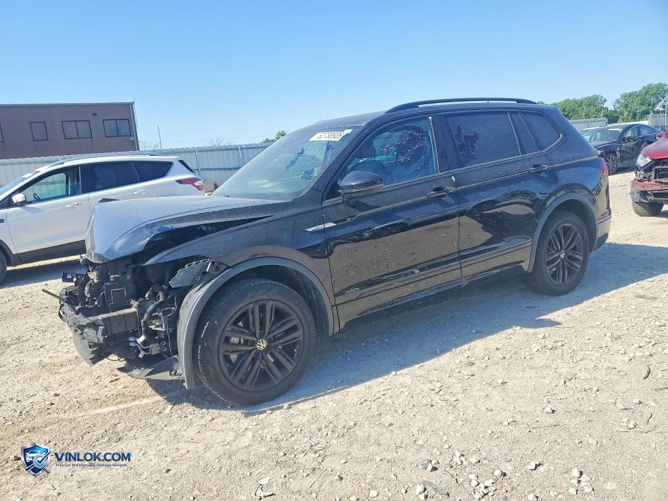 2022 VOLKSWAGEN TIGUAN SE R-LINE BLACK – Lot 52730926 auction photo