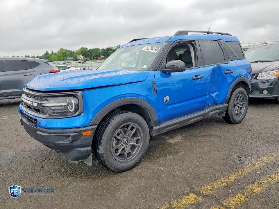 2022 FORD BRONCO SPORT BIG BEND – Lot 52736186 auction photo